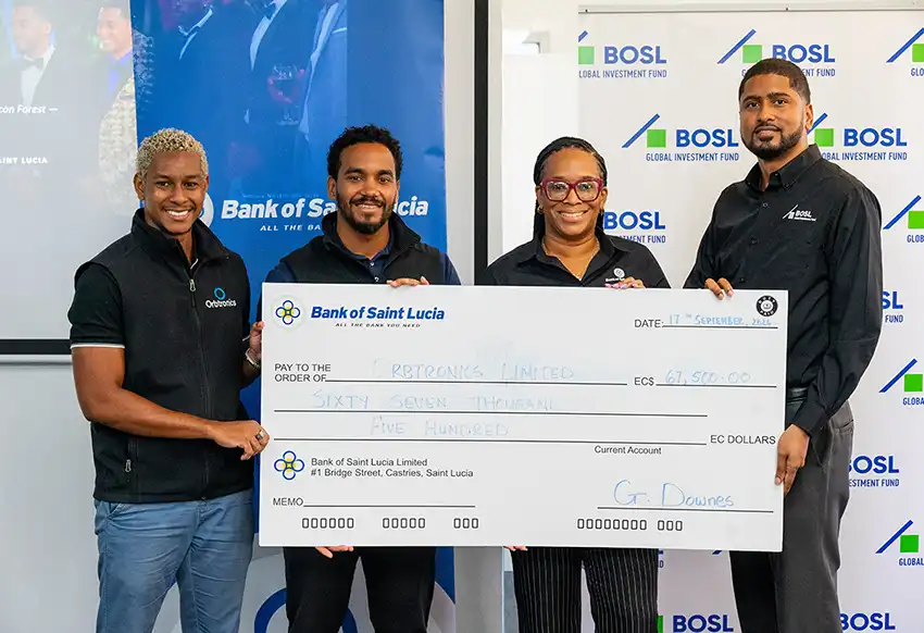 Bank of Saint Lucia Named Title Sponsor of Orbtronics Innovation Summit